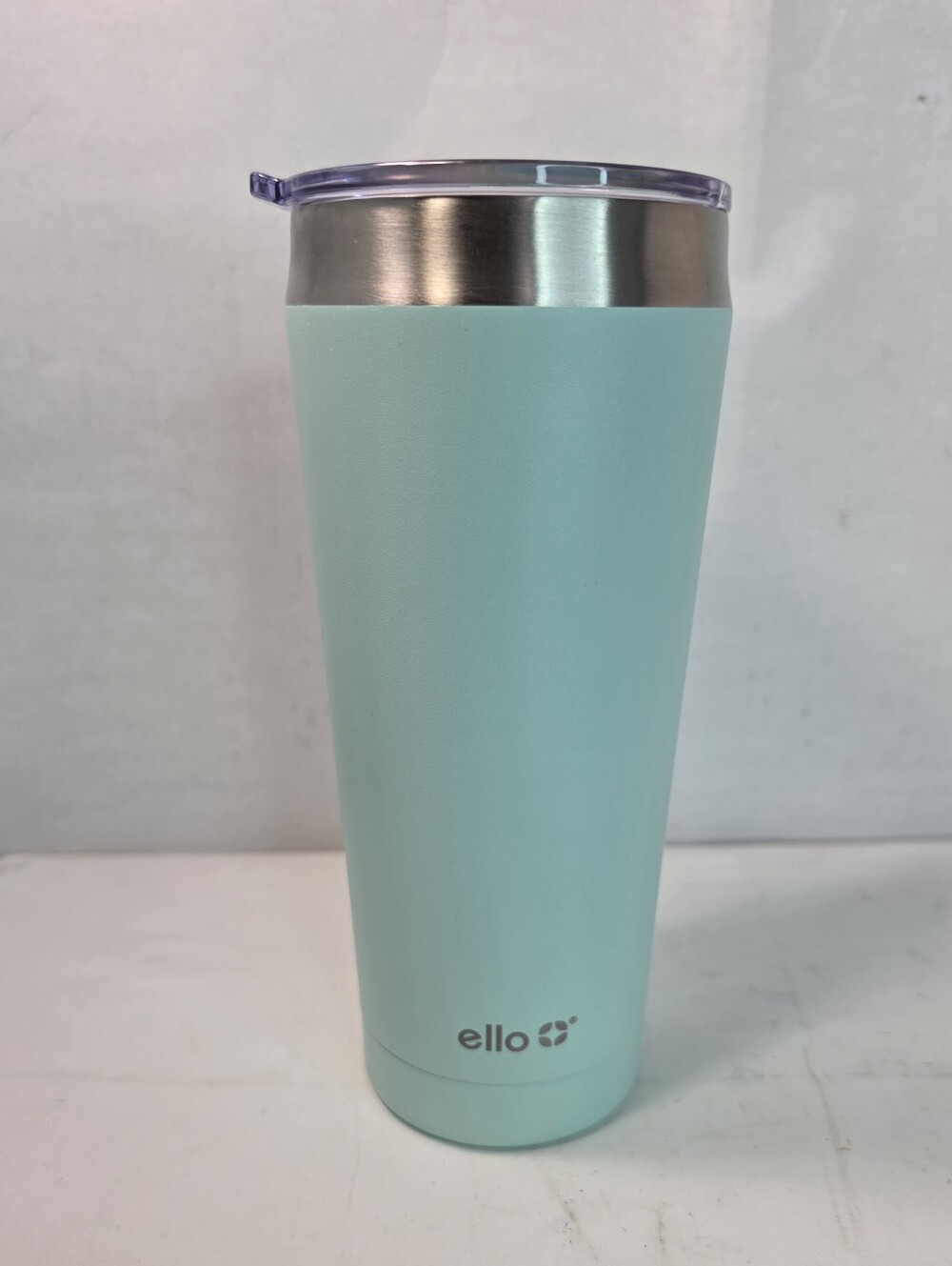Ello Beacon Mint Green Insulated Vacuum Stainless Steel Tumbler 24 oz
